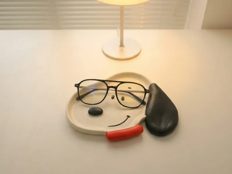 Cute Snoopy Glasses Holder - Accessory EDC Tray