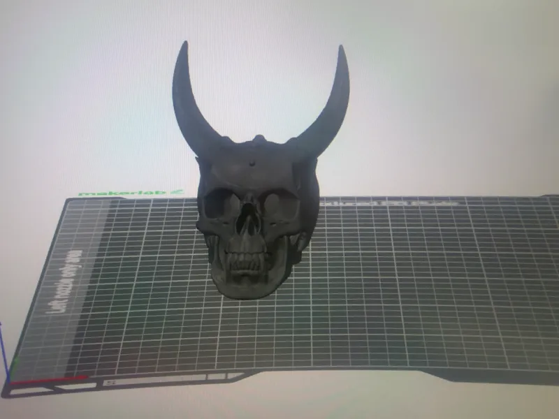Totenkopf Hörner Anhängerkupplung