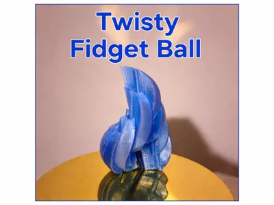 Twisty Fidget Ball - Satisfying Spinner