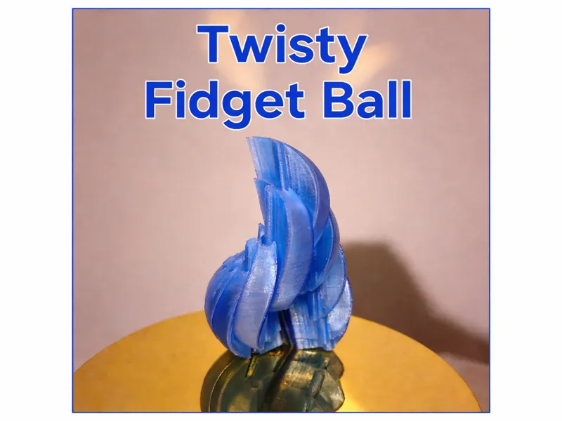 Twisty Fidget Ball - Satisfying Spinner
