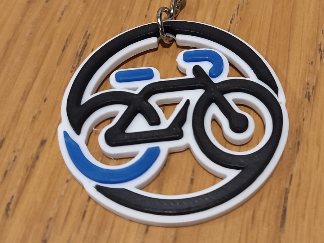 bike keychain wheel