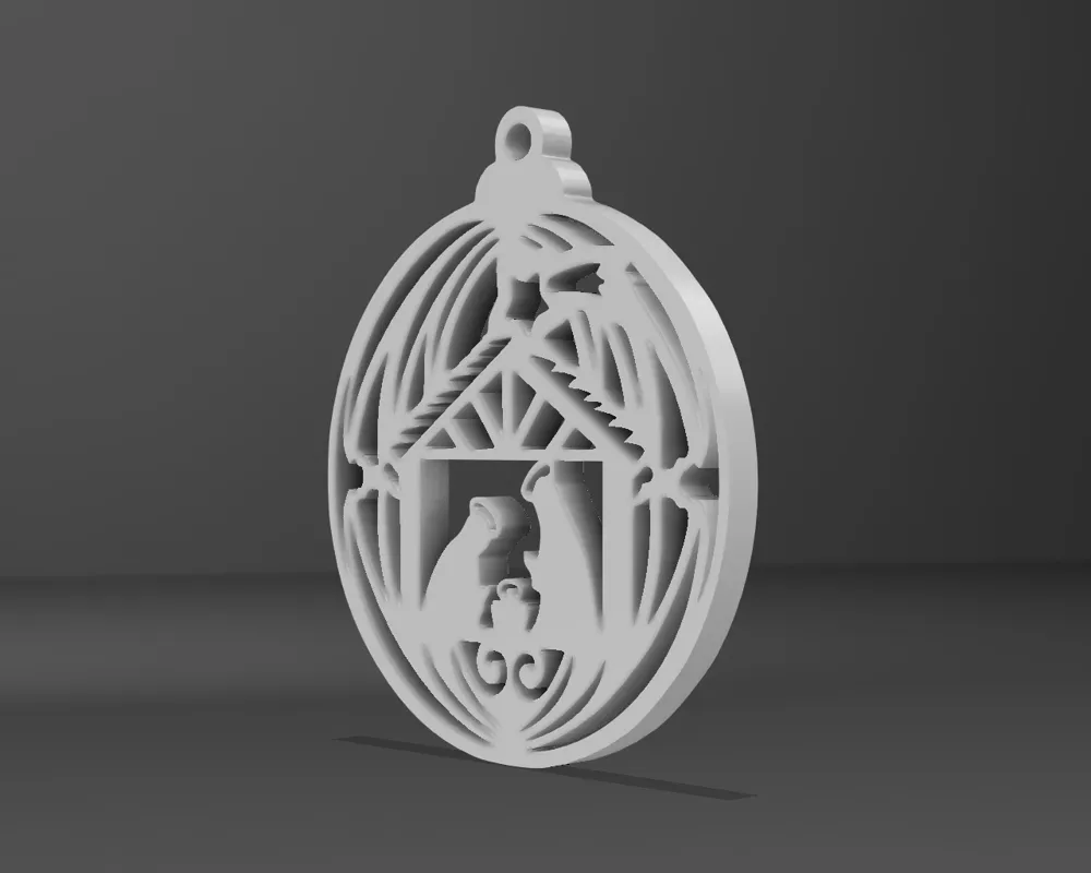 Christmas Tree Pendant v3 by Magic Studio 3D - MakerWorld
