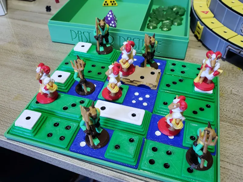 Past Yer Pasture - 3D Printeable Board Game