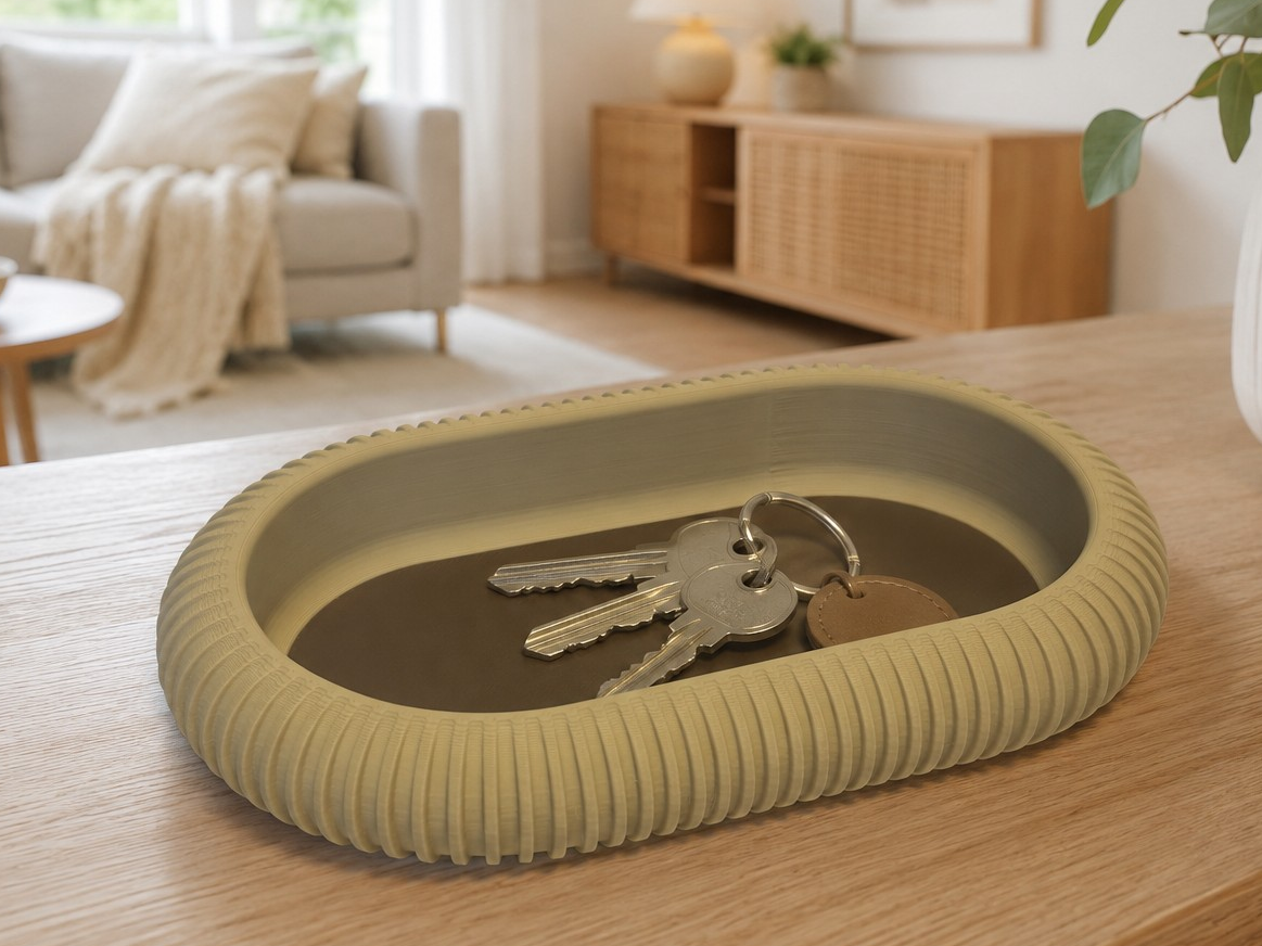 Japandi Tablett Schale