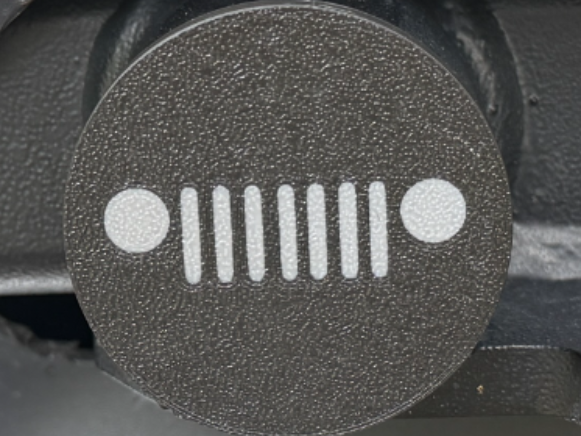 Blue Ox Style Tow Bar Plug w/Jeep Grill