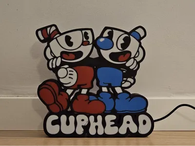 Cuphead Lamp