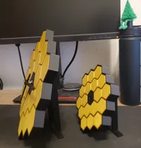 Optimized A1 Mini sized Clock with optional stand
