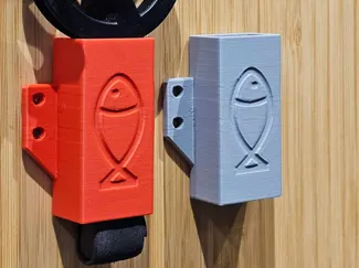 Ice fishing rod holder 
