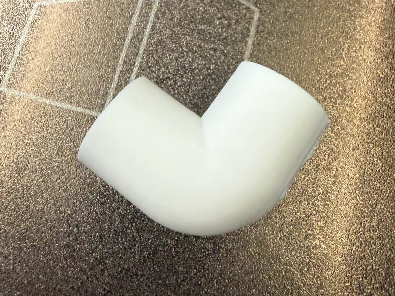 0.5 INCH PVC 90 DEGREE ELBOW