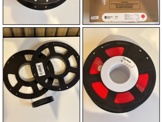 Adaptateur pour bobine jayo/sunlu --> bambu Refill