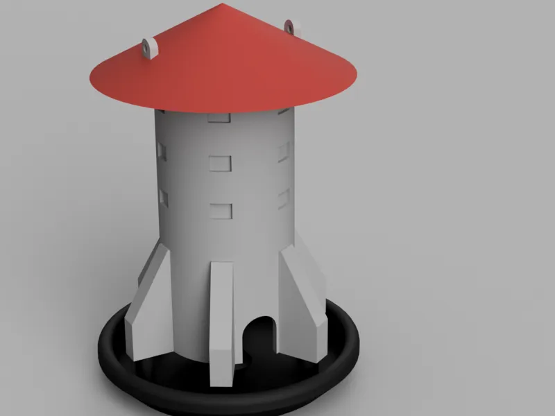 Vogel - Turm Futterturm 