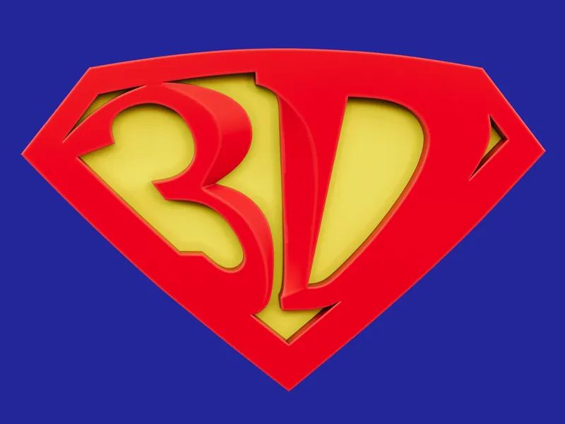 Super 3D Badge