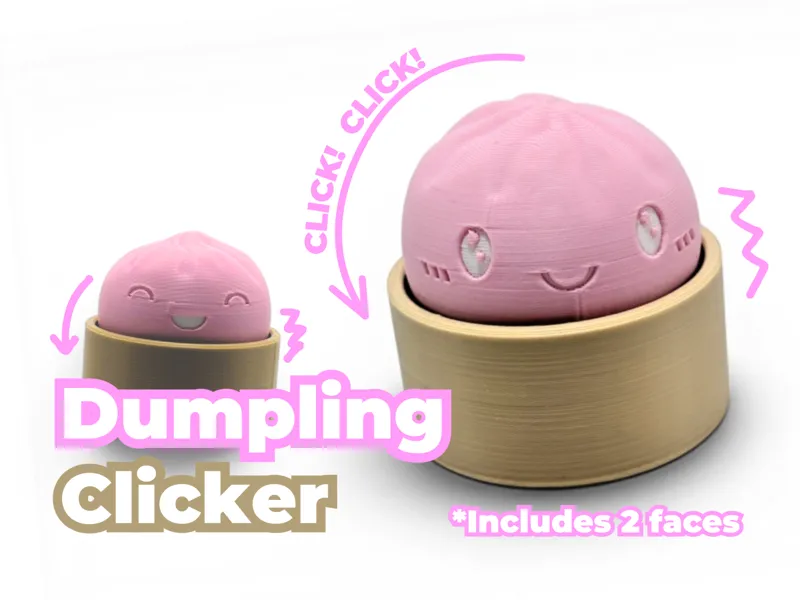 Dumpling Clicker - Cherry MX Switch Fidget Toy