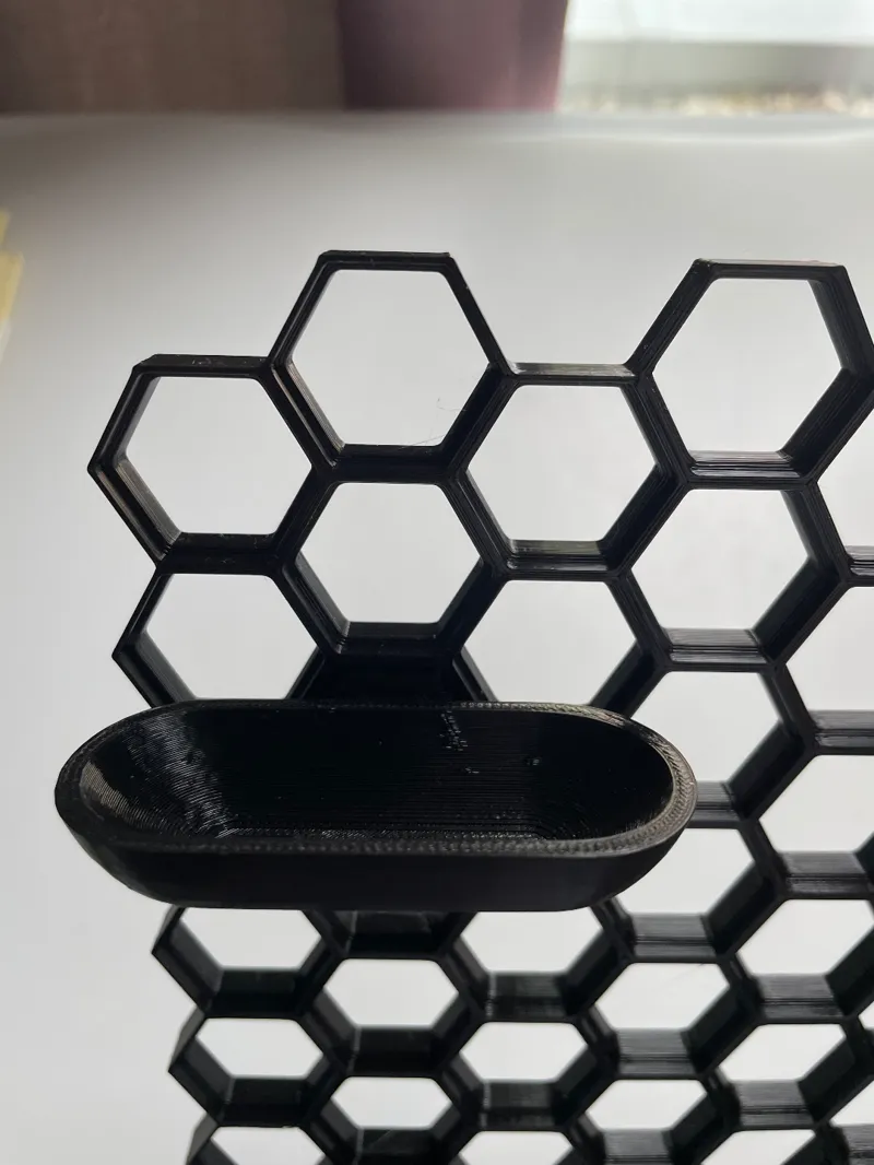 AirPods Mount Honeycomb Storage Wall
