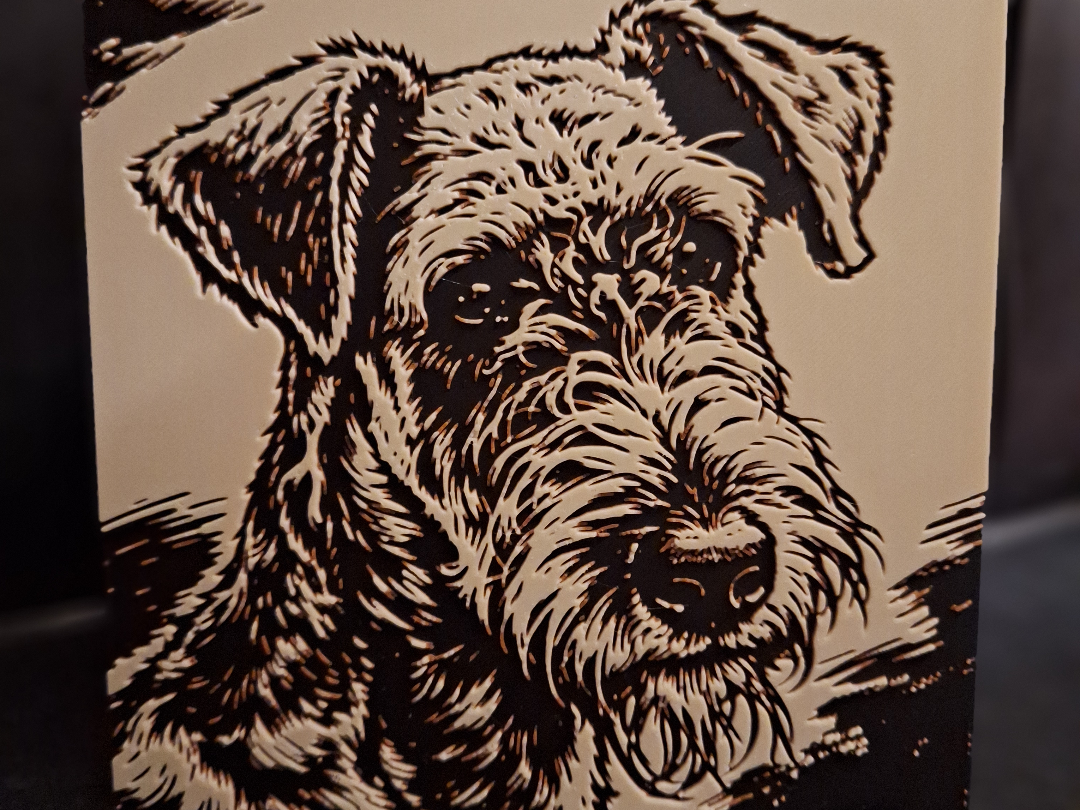 Hueforge Airedale Terrier