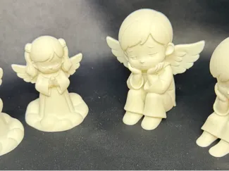 Angel Keychains & Angel Figurines – Printable Set