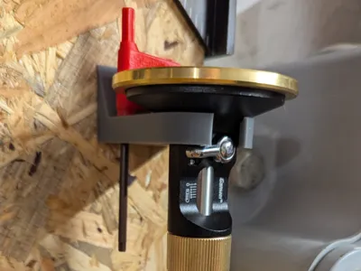Measuring gauge holder