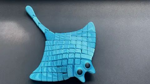 cute flexi manta ray -可爱魔鬼鱼 view 4