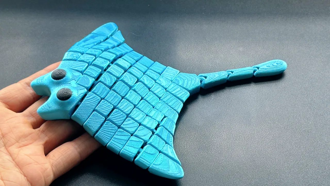 cute flexi manta ray -可爱魔鬼鱼 view 2