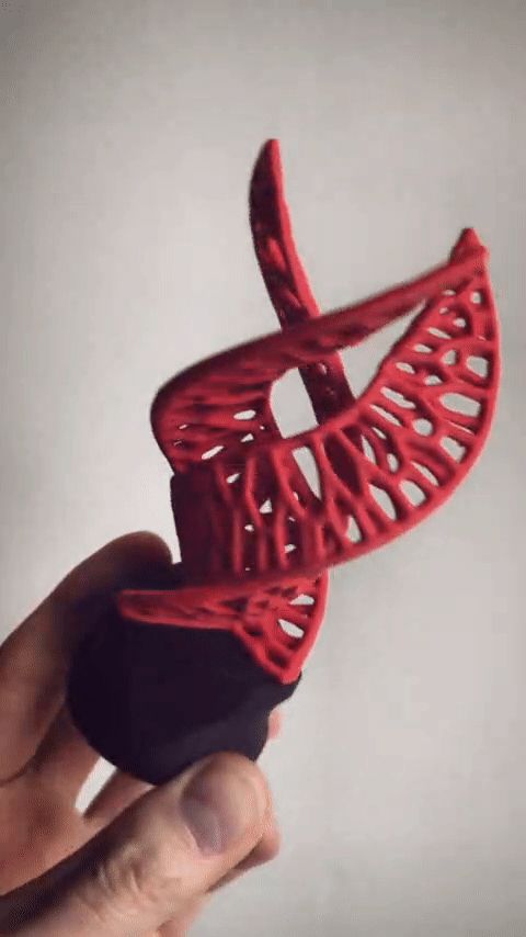 Voronoi-Spiral Trophy
