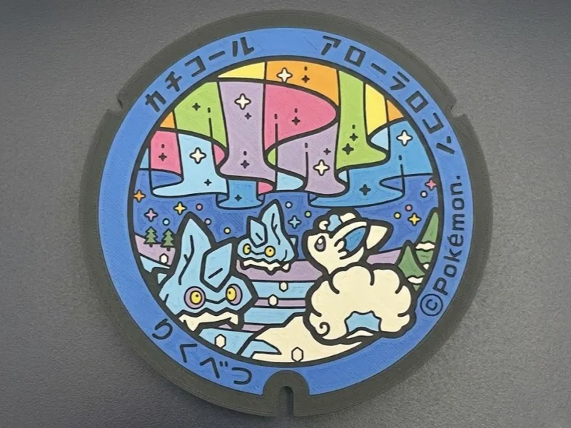 Decoración Bergmite & Vulpix Alola