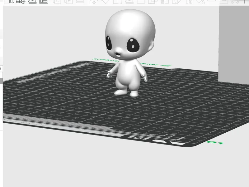 Doll for 3D pen decolation