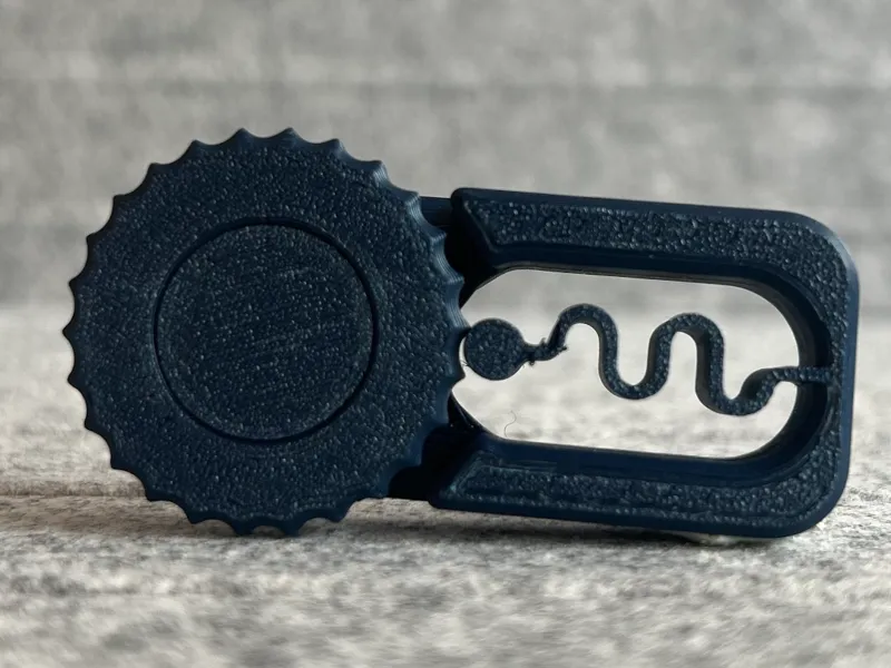 Perfekt Wheel Clicker Fidget (Print In Place)