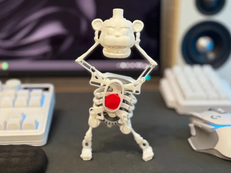 Mechanical Dancing Skeleton Toy - Freddy Fazbear
