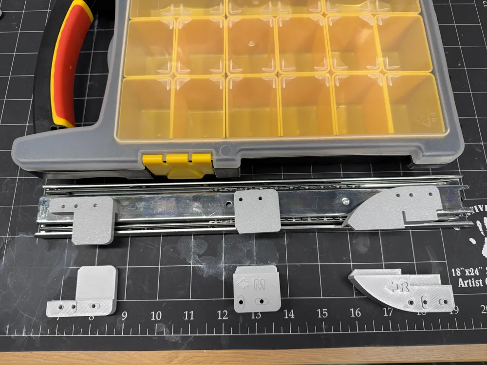 Harbor Freight Sortimo 15-Bin Small Storage Case - Free 3D Print Model ...