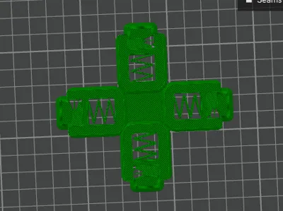 4 in 1 4 CLICKER FIDGET