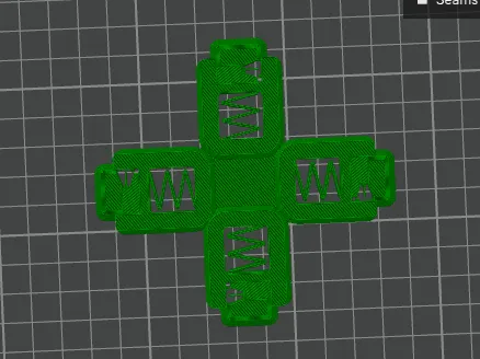 4 in 1 4 CLICKER FIDGET