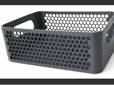 Lightweight Stackable Honeycomb Storage Box