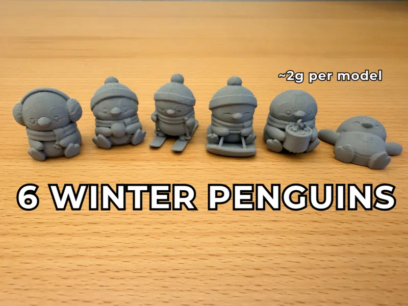 Tiny Winter Penguins – Mini Collection