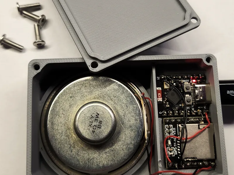 ESP32-C3 and DFPlayer DoorBell for Home Assistant