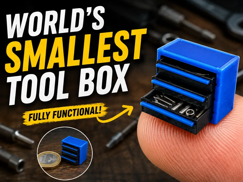 World's smallest tool box