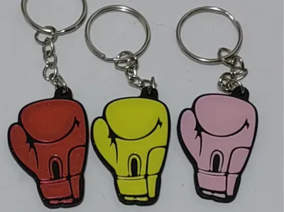 boxing glove keychain