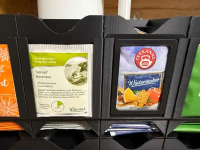 Frame for Stackable Tea Bag Dispenser