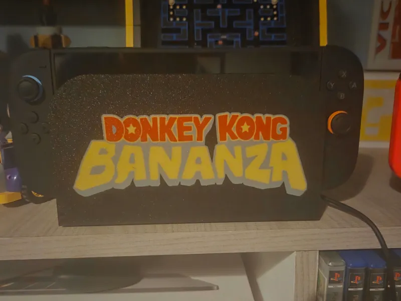 Donkey kong Bananza switch 2 dock cover