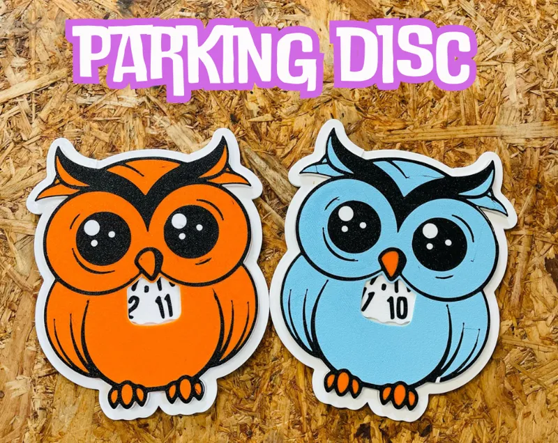 PARKING DISC OWL