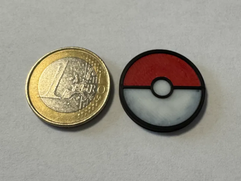Pokemon Pokeball Einkaufchip / Shopping token 1 €
