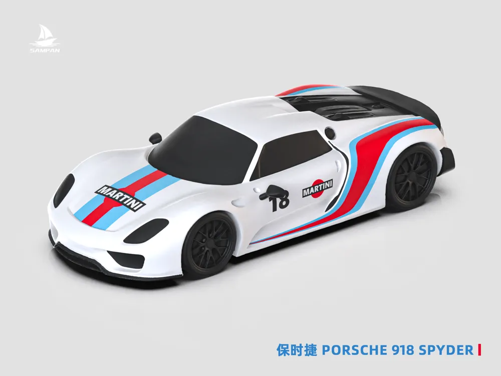 Porsche‌】Porsche 918 Spyder Hybrid Flagship Supercar 