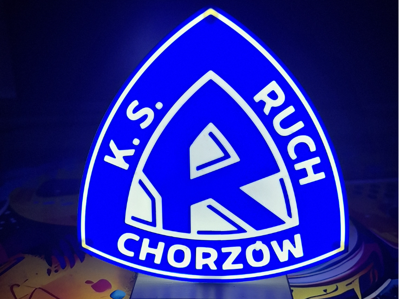 Ruch Chorzów LED lightbox