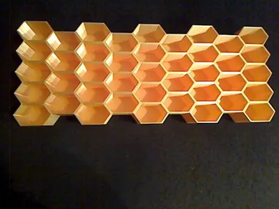 honeycomb organizer bigger version
