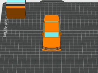 Polygon model car