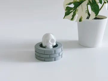 Objeto manipulable: Halloween Skull Clicker — vista de referencia 4