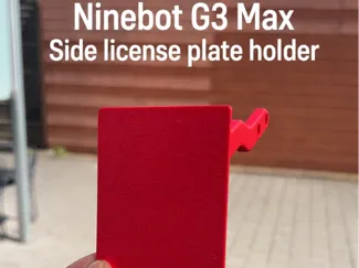Ninebot G3 Seiten-Kennzeichenhalter