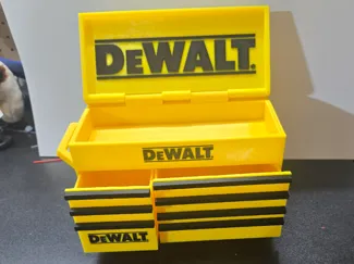 Desktop Mini Toolbox – Dewalt Style