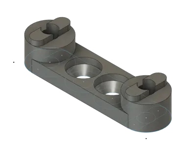 Skadis Wall Mount 10mm Wall Offset