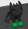Simple 2color 1plate 0.2mm layer, 2 walls, 10% infill