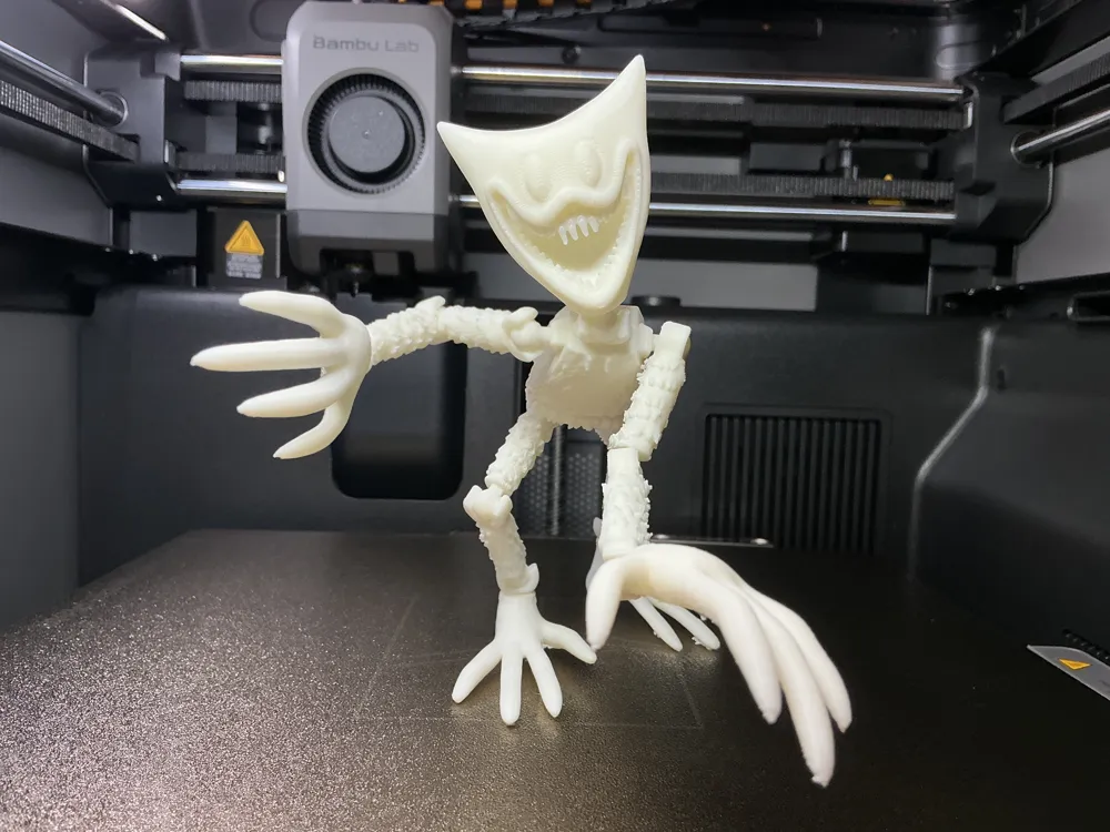 Articulated Nightmare Huggy (From Poppy Playtime) - Free 3D Print Model ...
